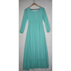 Vestido Largo de Gasa