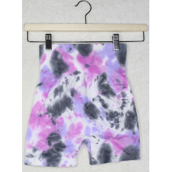 Shorts de deporte con diseño tie-dye