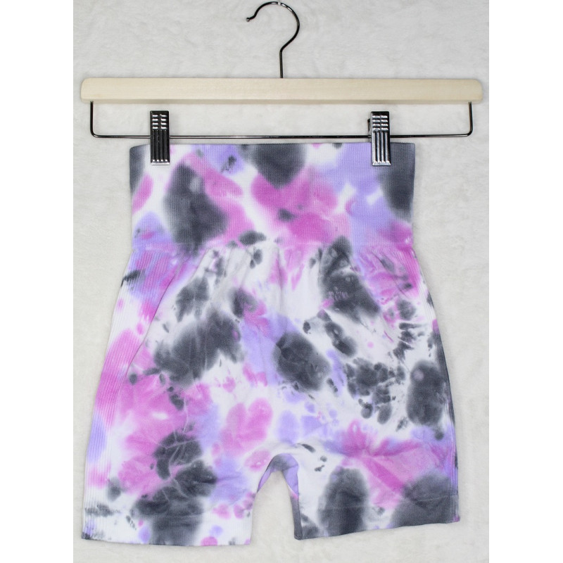 Shorts de deporte con diseño tie-dye
