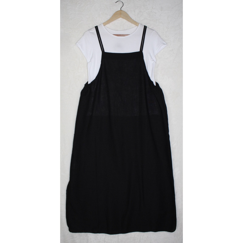 Vestido Pichi con Camiseta Básica Vestido Pichi con Camiseta Básica